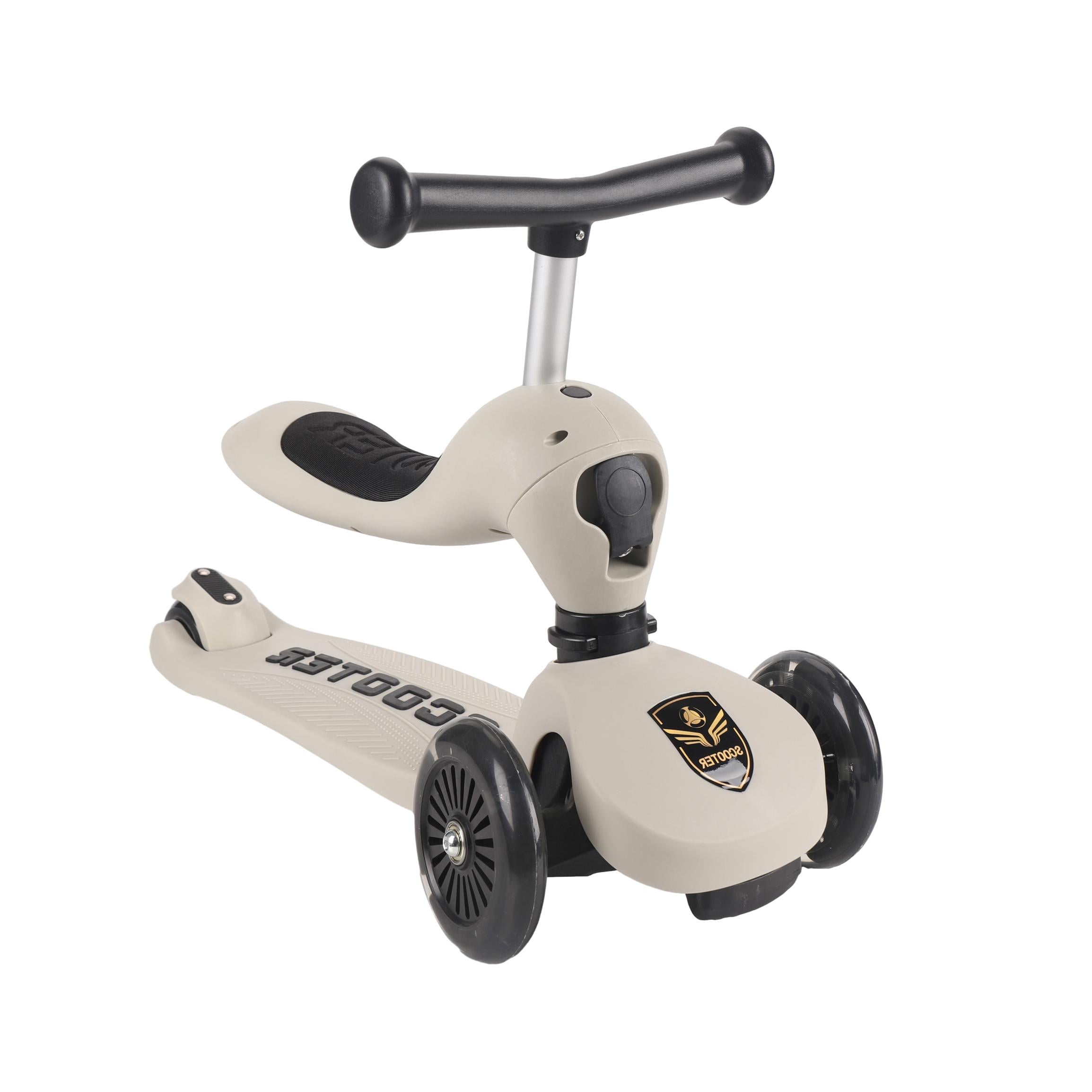 Самокат-трансформер Scooter 3в1 A1 Серый (ZC-2201Gray)