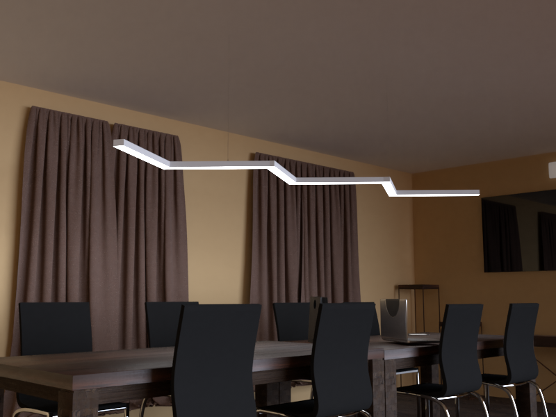 Подвесной светильник светодиодный LEDUA Левин 220V 180W 10800 Lm 6000К (25344297) - фото 4 Подвесной светильник светодиодный LEDUA Левин 220V 180W 10800 Lm 6000К (25344297) - фото 4