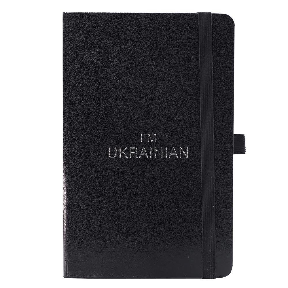 Подарунковий настільний набір кулькова ручка Parker Jotter 17 CT 15 632 та блокнот Axent Partner "I'm Ukrainian" в коробці Чорний (8308-01-A-UKR - фото 12