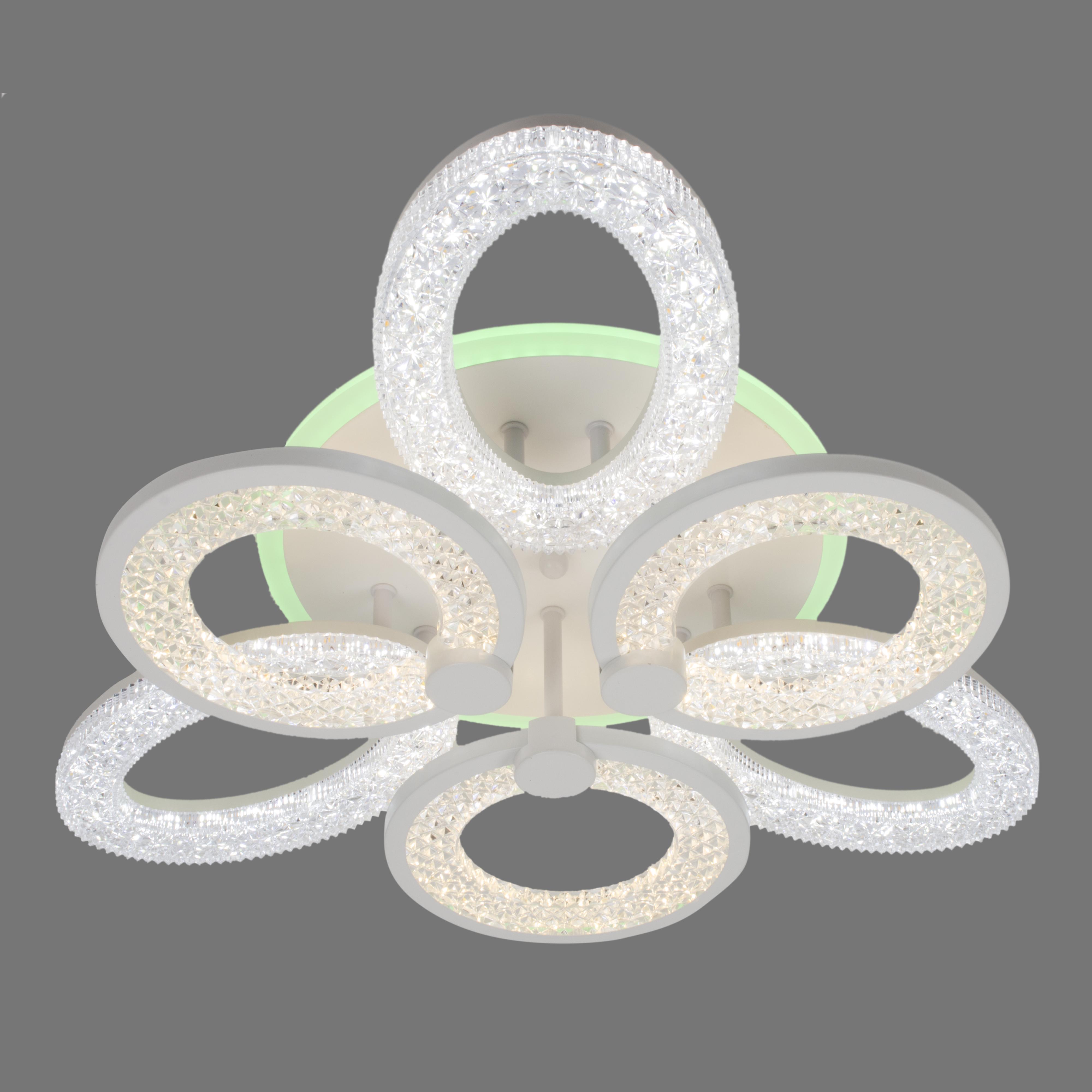 Люстра светодиодная акриловая Sirius YH770/3+3 (000039042)