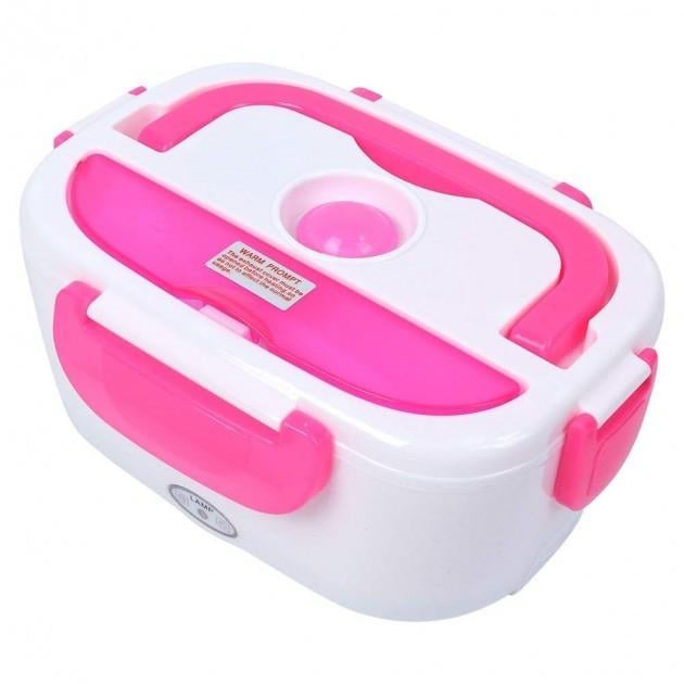 Ланч-бокс Electronic Lunchbox YS 001 40 W с подогревом Розовый (1692288940)
