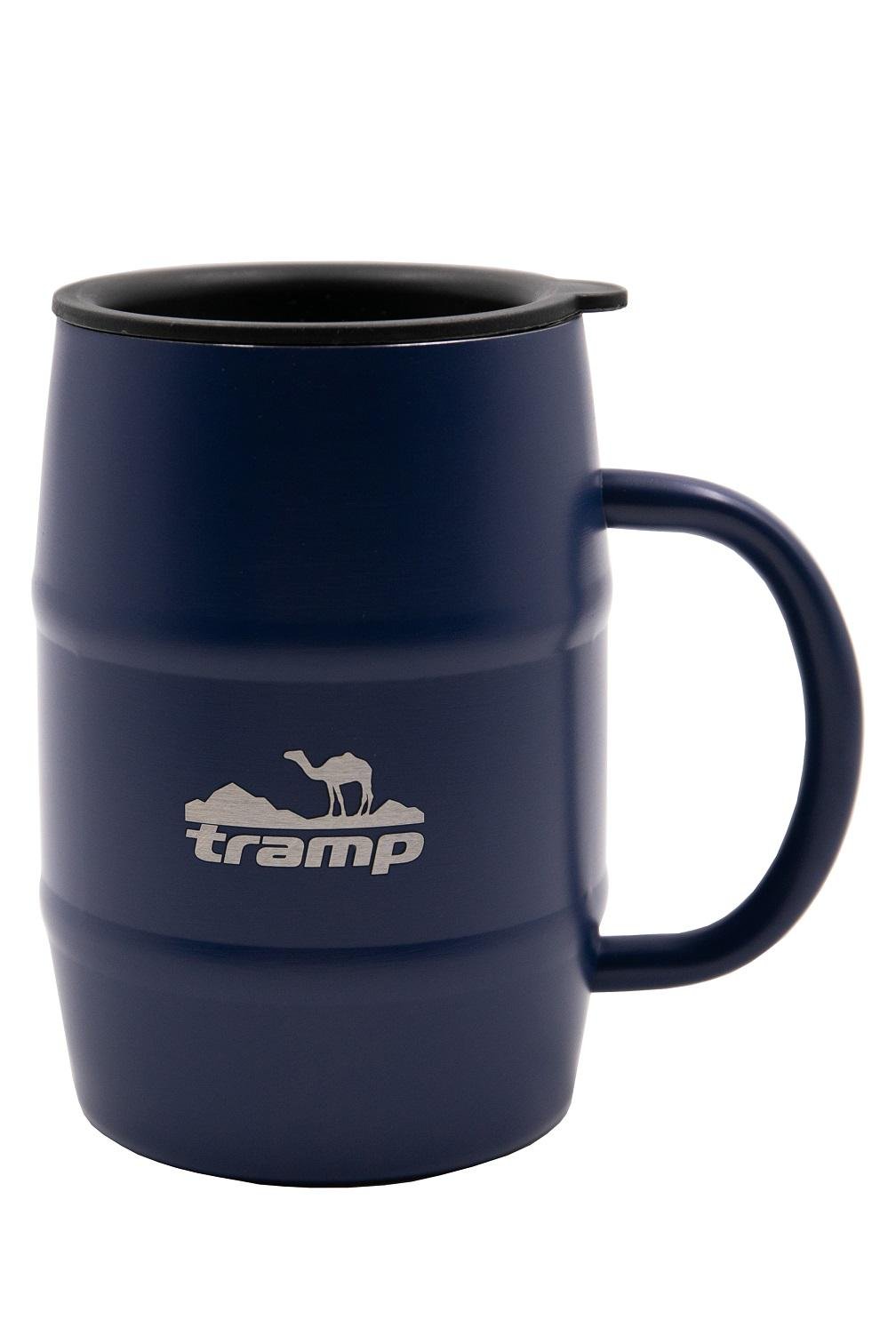 Термокружка с крышкой Tramp 0,5 л Синий (TRC-100-blue)