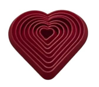 Фиджет-тикер Cool Heart Fidget 7 см 3D-печать