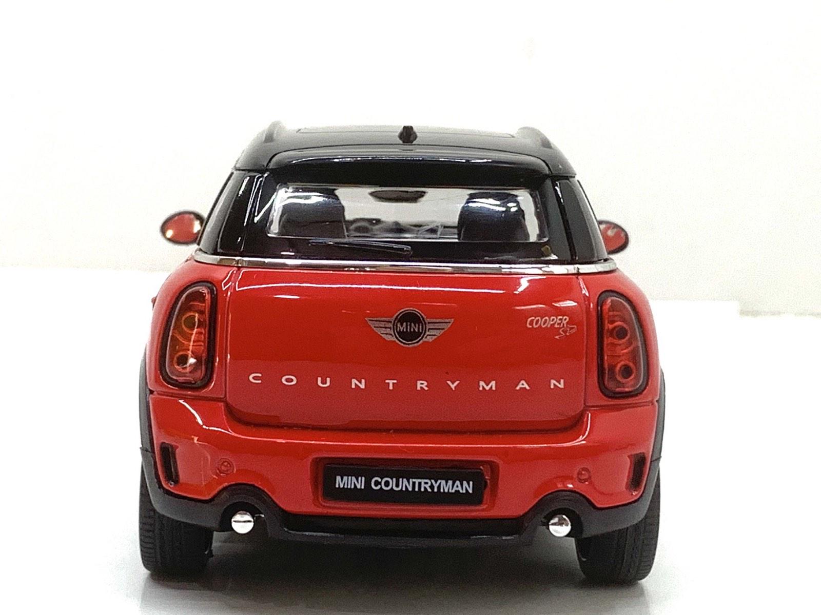 Машина Rastar Mini Cooper 1:24 Червоний (56400) - фото 4