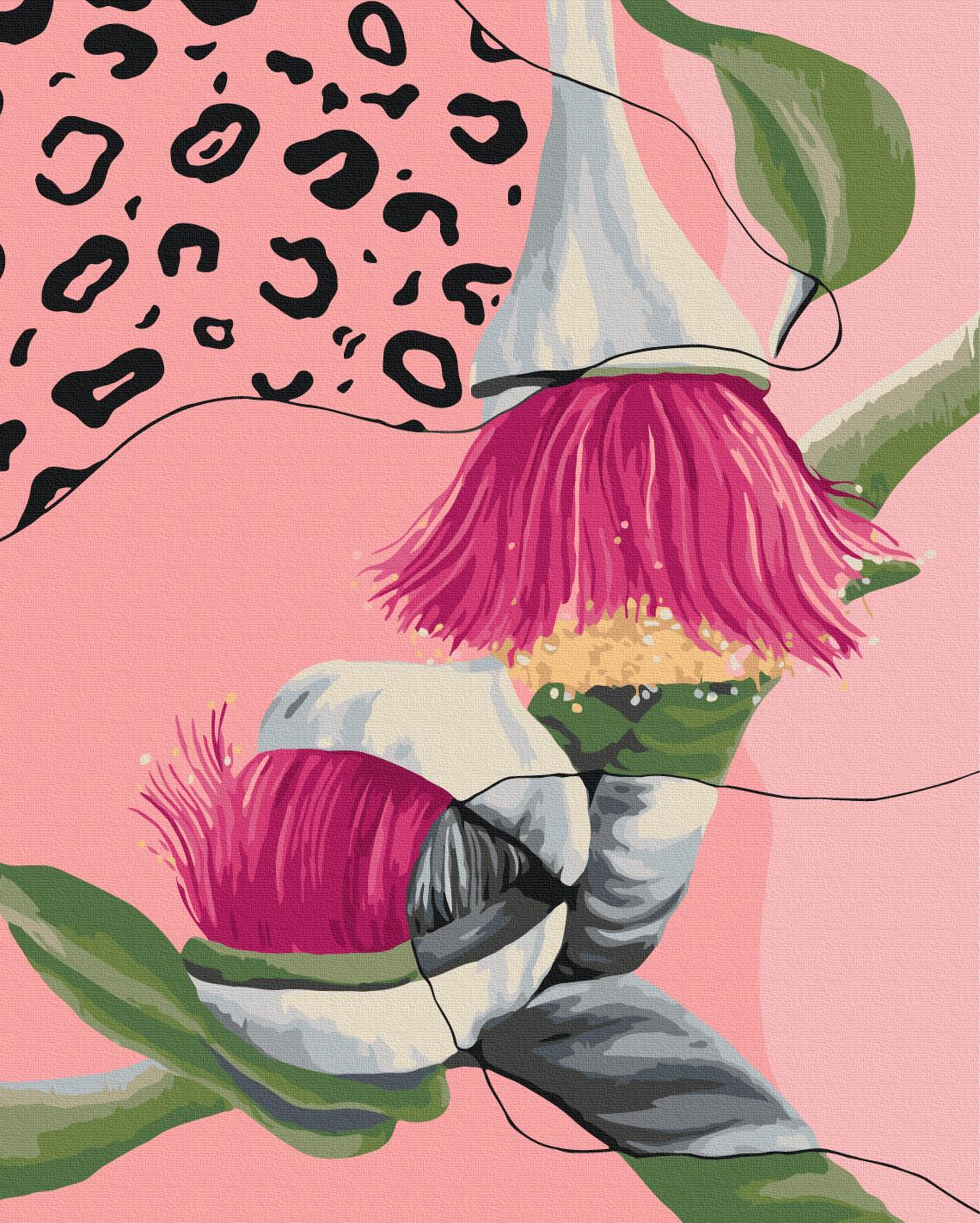 Картина по номерам Brushme Флора в леопарде 40x50 см (BS54455) Картина по номерам Brushme Флора в леопарде 40x50 см (BS54455)