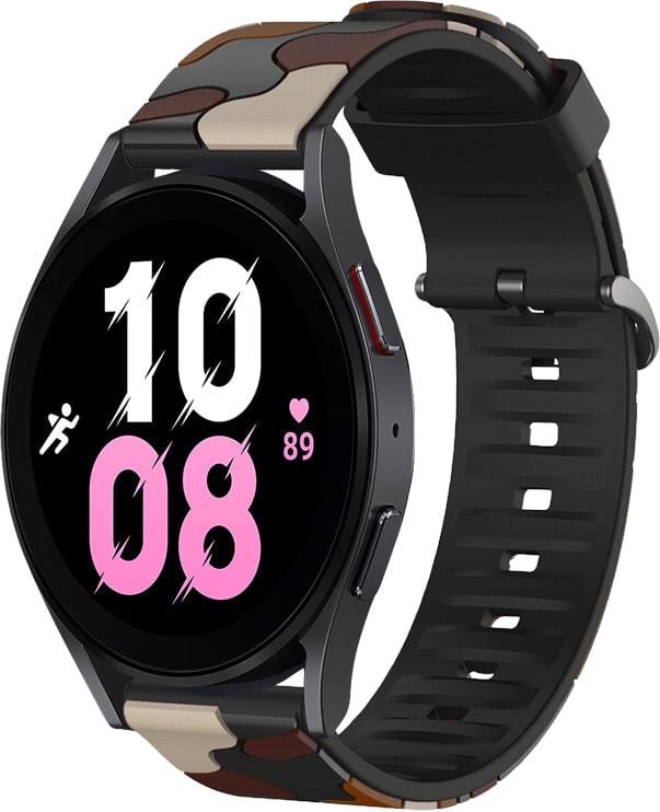 Ремінець Tactic Camouflage для Galaxy Watch 5 44 мм Khaki (32930-17)