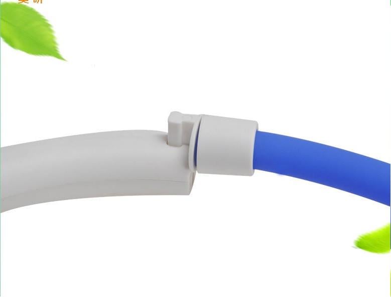 Нашийник що світиться для собак на USB 50 см Білий (1T0661) - фото 2