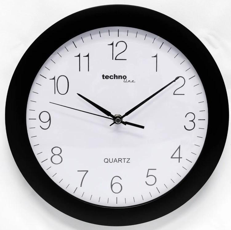 Часы настенные Technoline WT7000 Black (WT7000 schwarz)