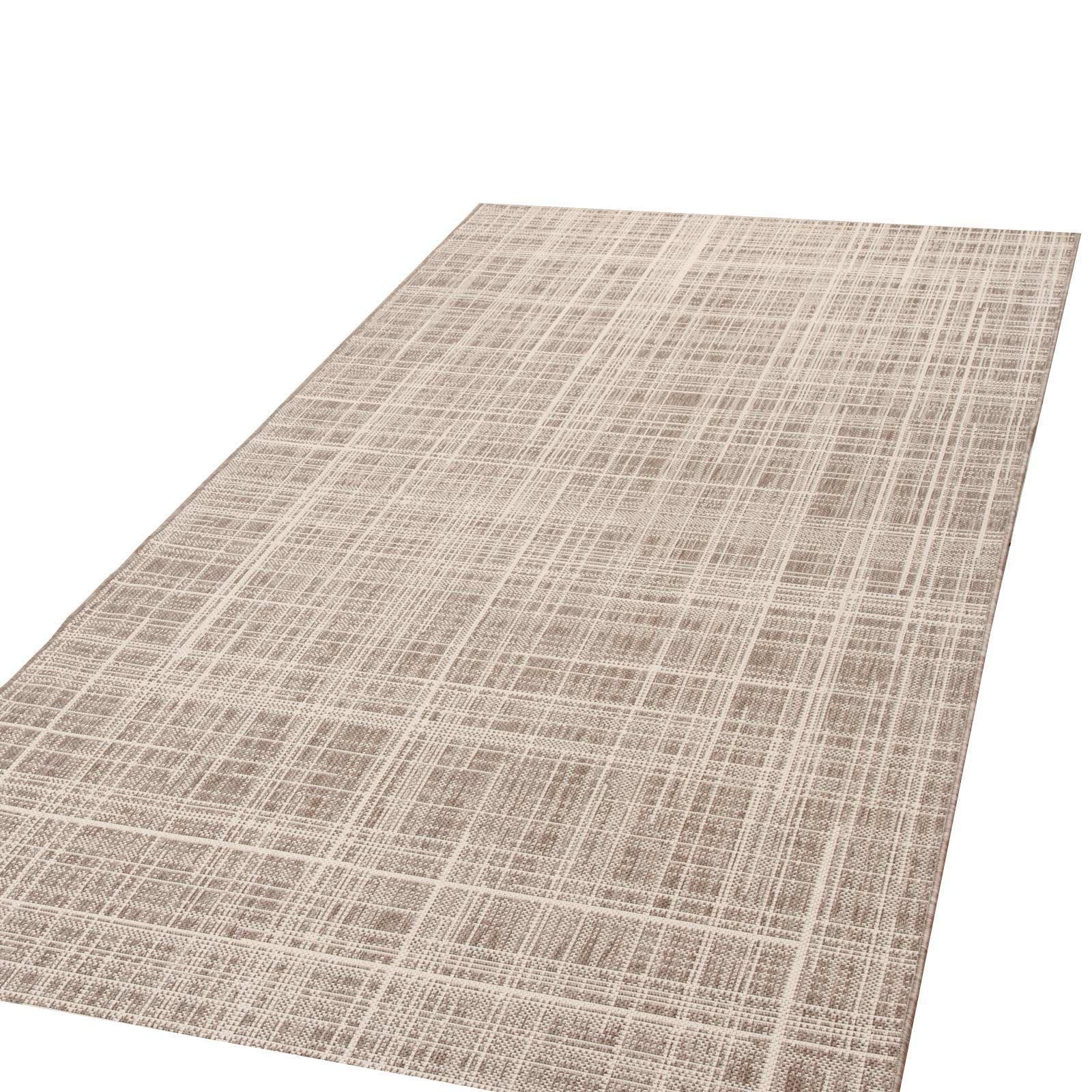 Килим безворсовий на гумовій основі DAKARIA Karat Flex Run 19171/111 1,20x1,70 м Бежевий (00-00010928) - фото 7