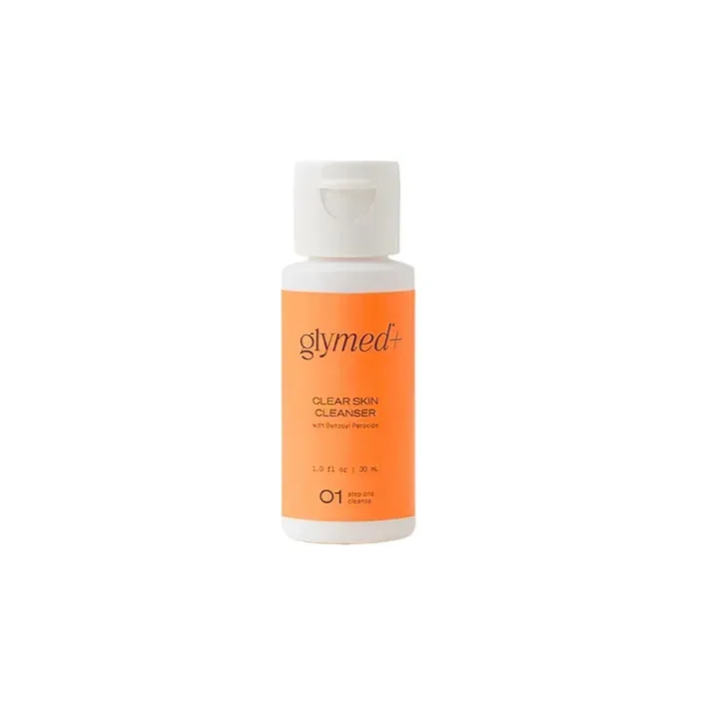 Гель для очищення з бензоїл пероксидом GlyMed Plus Clear Skin Cleanser with Benzoyl Peroxide 30 мл Гель для очищення з бензоїл пероксидом GlyMed Plus Clear Skin Cleanser with Benzoyl Peroxide 30 мл