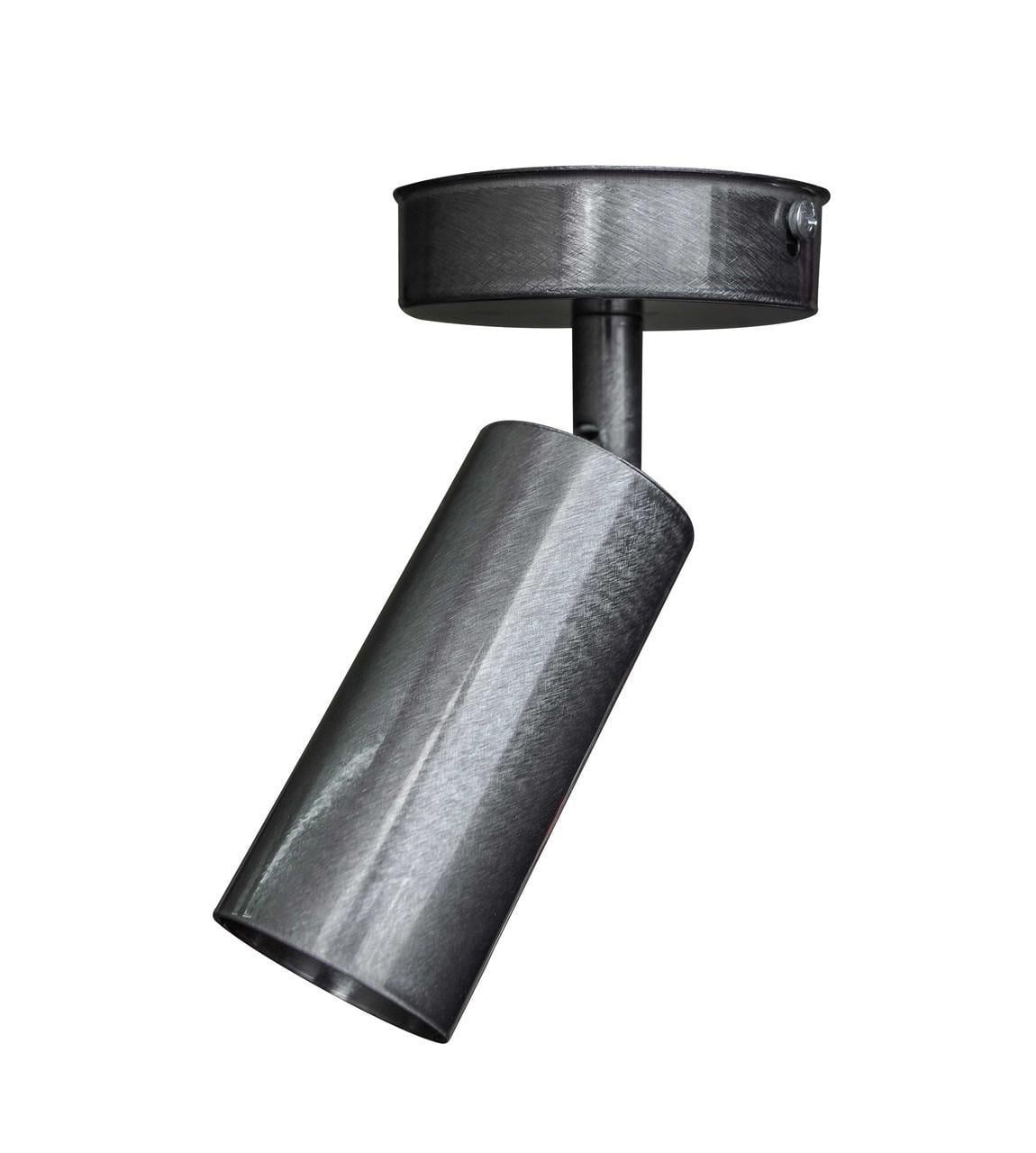 Спот MSK Electric с поворотным механизмом под лампу Е27 Серебряный (NL 1105-1 SILVER)
