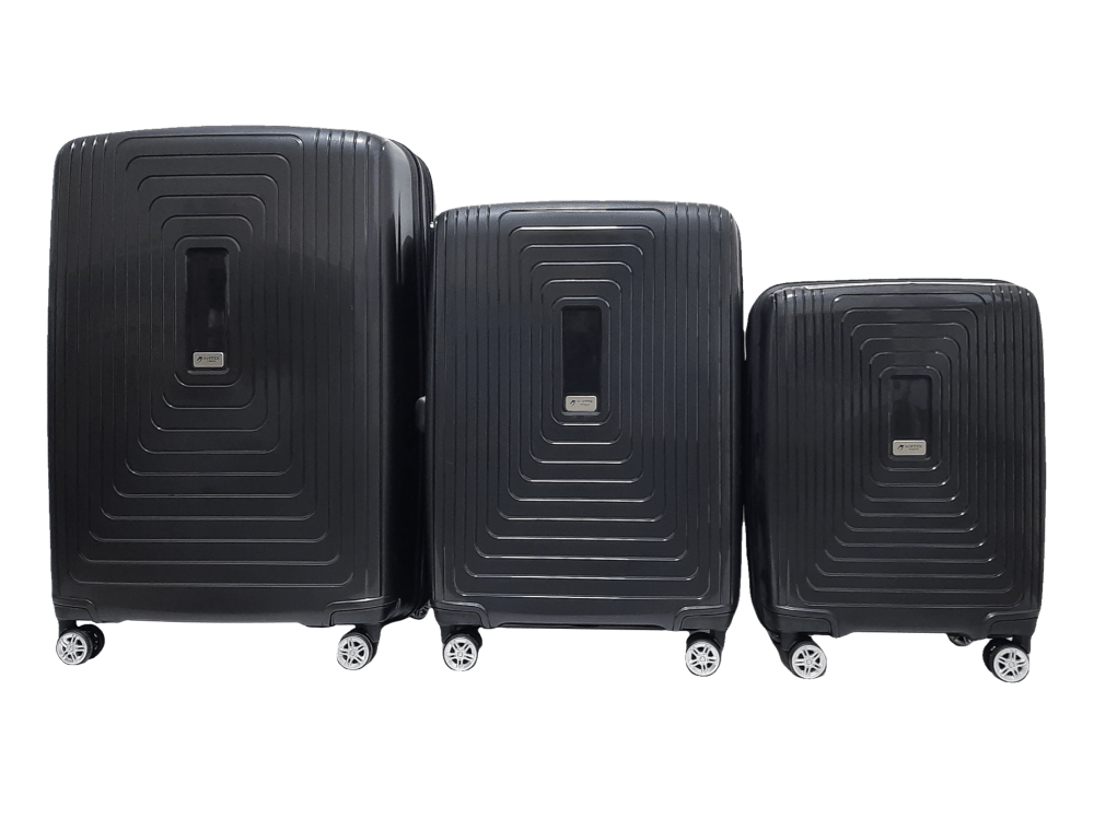 Комплект чемоданов Airtex 241 Черный (31706837) Комплект чемоданов Airtex 241 Черный (31706837)