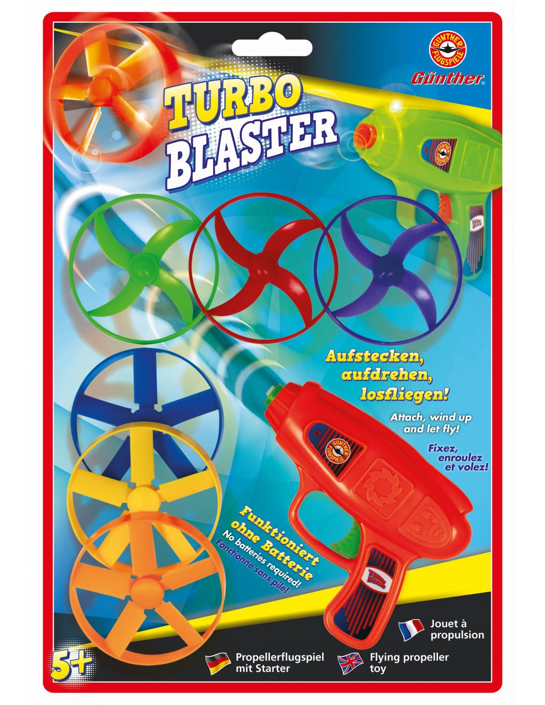 Ігровий набір Paul Guenther пістолет стріляючий пропелерами TURBOBLASTER (1685)