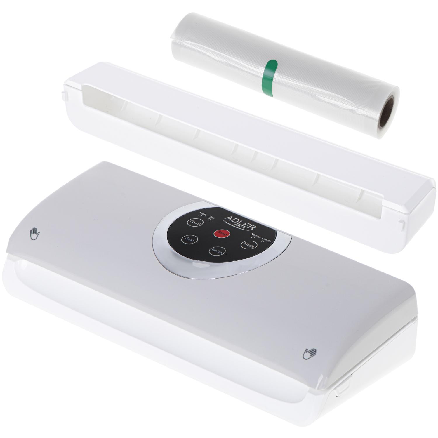 Вакууматор Adler AD 4503 130W сенсорное управление 30 см Grey (AD4503) - фото 5