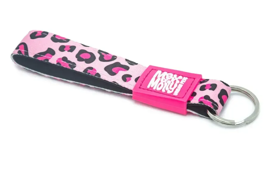 Брелок для ключей Max&Molly Key Ring Leopard Pink (27426402)