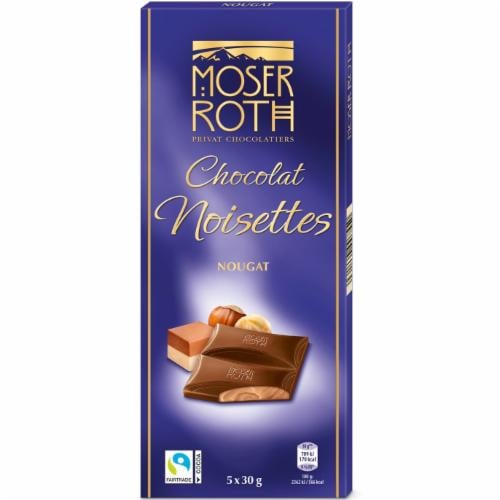 Шоколад Moser Roth Noisettes Nougat 150 г (35342575)