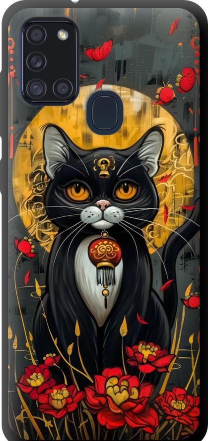 Чехол на Samsung Galaxy A21s A217F China Cat (6134b-1943-42517)