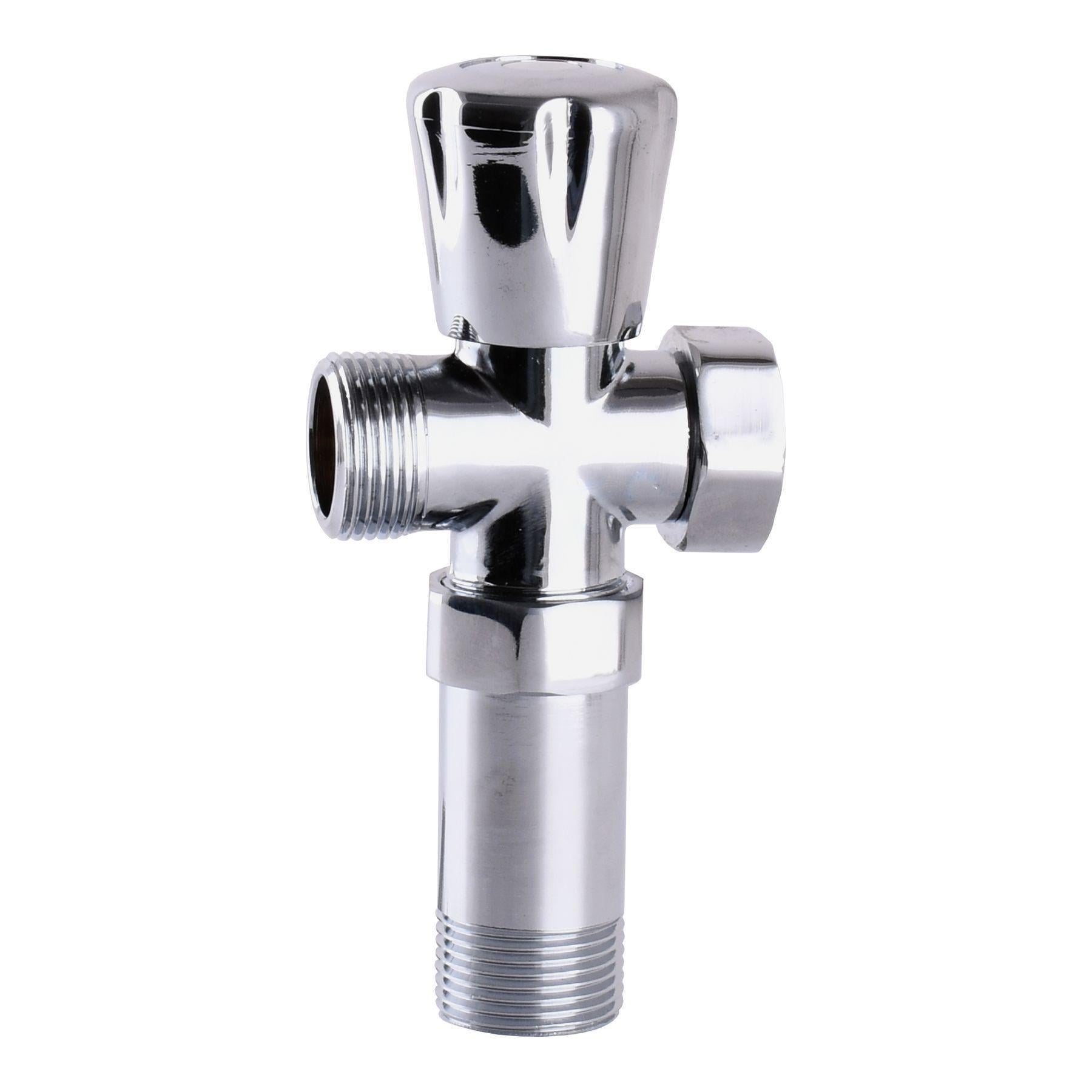Кран вентильный для стиральной машины Selba 3/4″x3/4″x3/4″ с удлинителем A7250 (000000709)