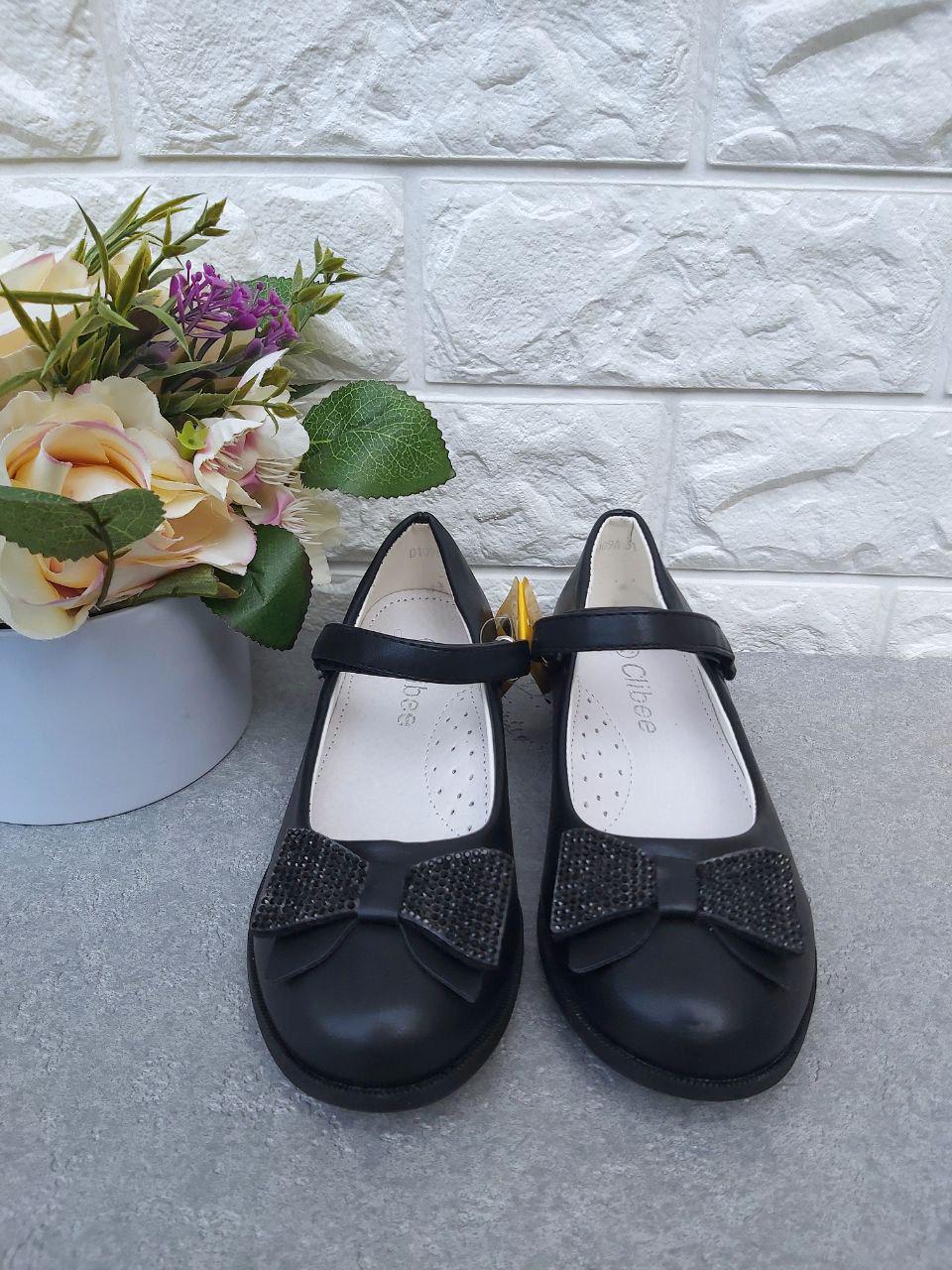 Туфлі для дівчинки Clibee Чорний 1149 р. 36 23,8 см (1149-2) - фото 2