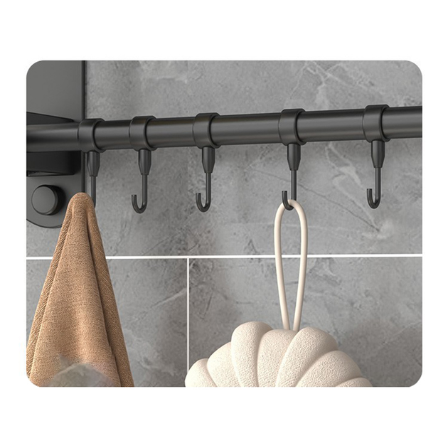 Полиця у ванну кімнату для рушників та шампунів 39,5х18 см (AND-105-20-22PCS) - фото 4 Полиця у ванну кімнату для рушників та шампунів 39,5х18 см (AND-105-20-22PCS) - фото 4