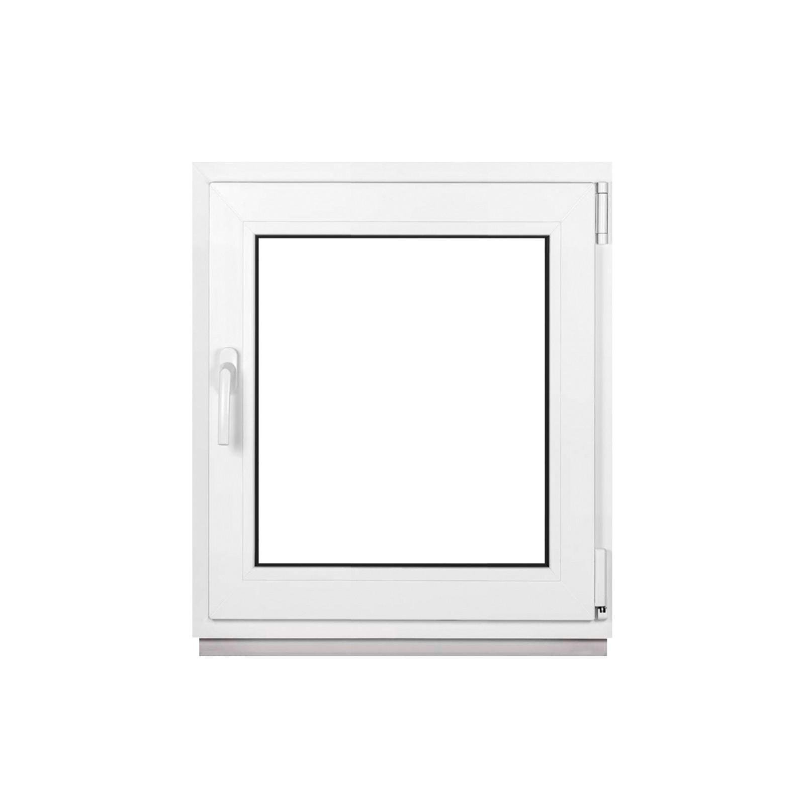 Окно металлопластиковое Framex поворотно-откидное с правым открытием 700х800 мм Белый