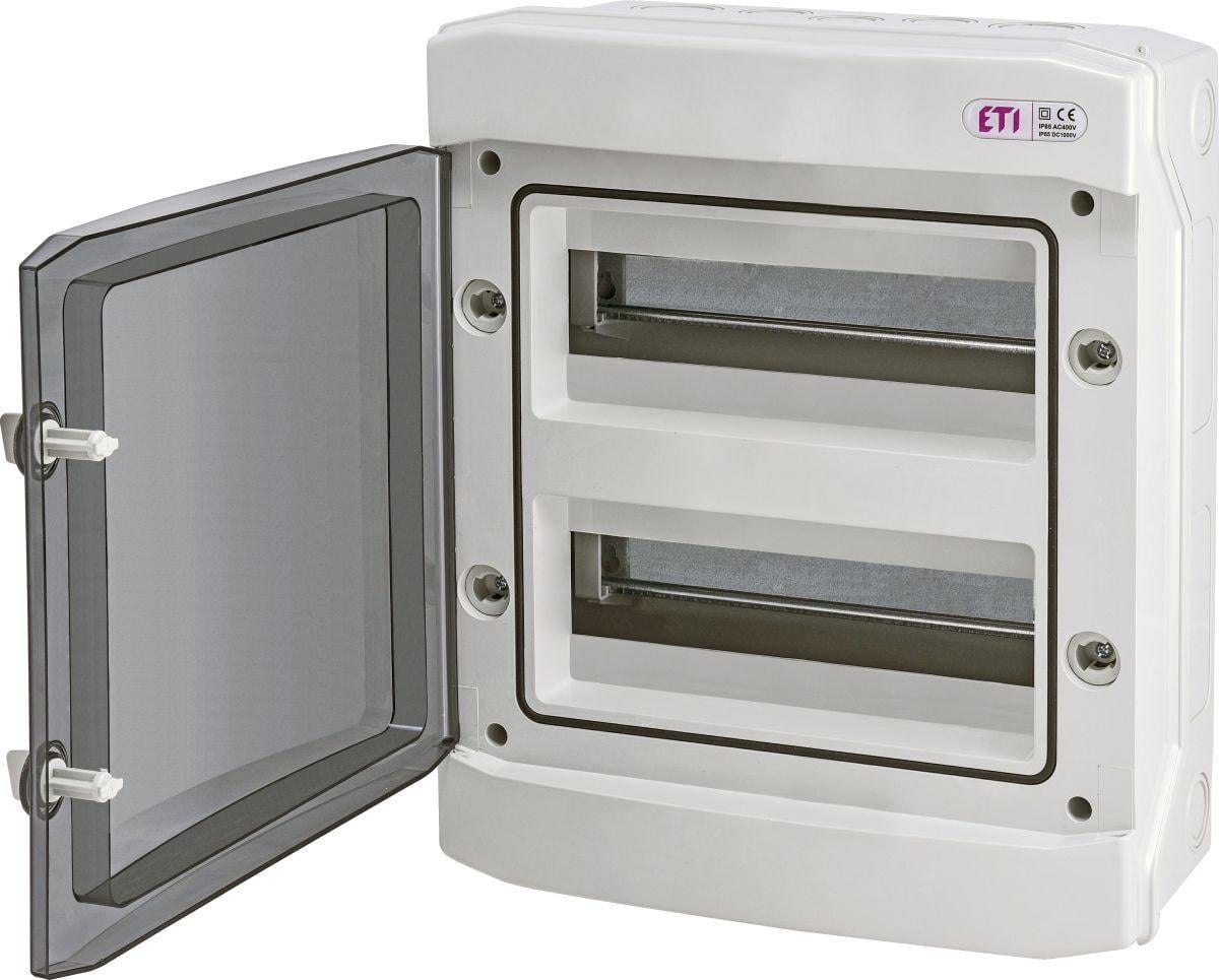Щит ETI пластиковый на 24 автомата для наружного монтажа ECH 24PT IP65 (001101063)