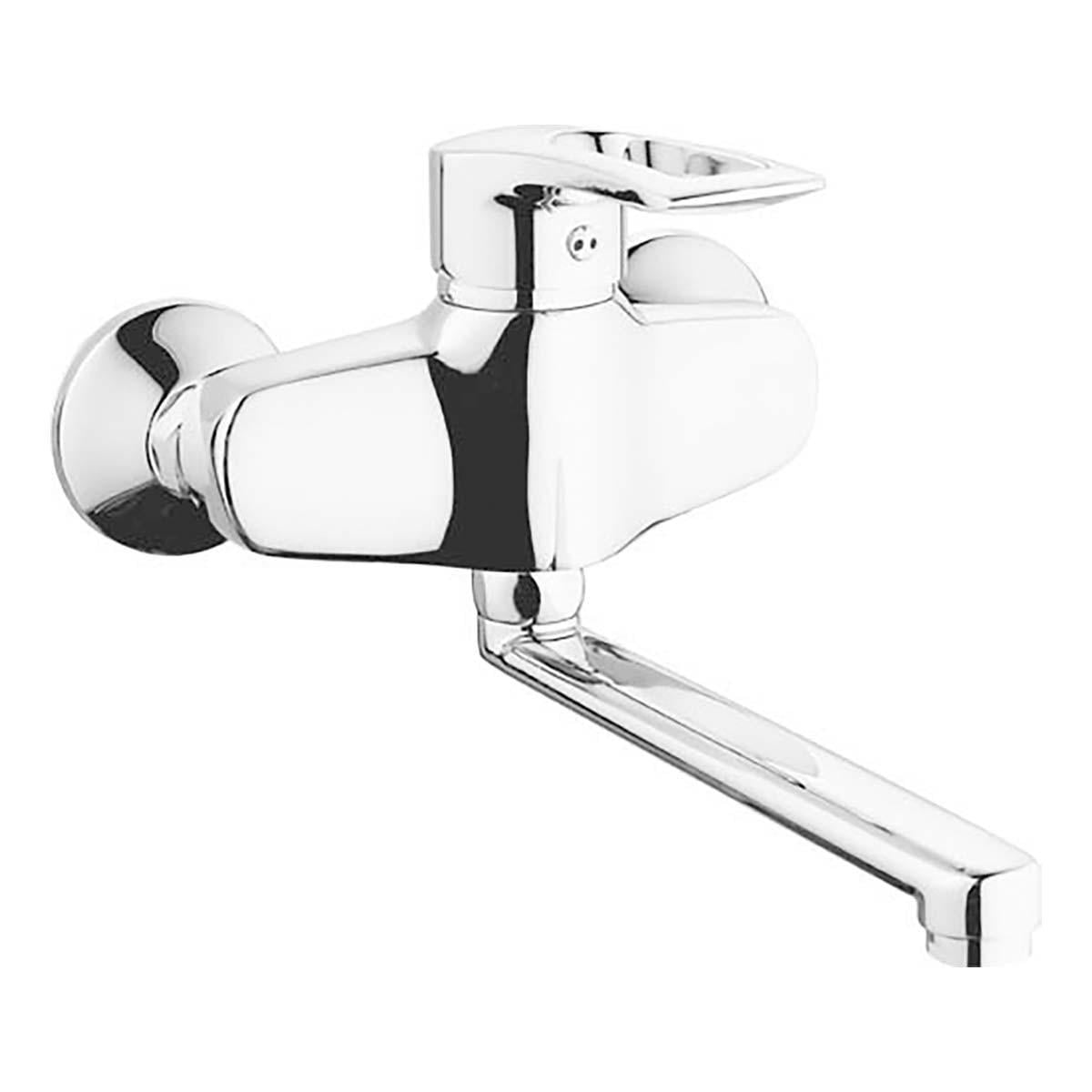 Смеситель для раковины из стены Haiba Hansberg HB0192 (31521426)