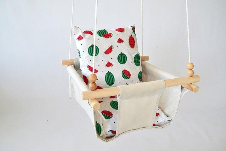 Дитяча гойдалка Infancy Бахча Молочний (10140312) - фото 6 Дитяча гойдалка Infancy Бахча Молочний (10140312) - фото 6