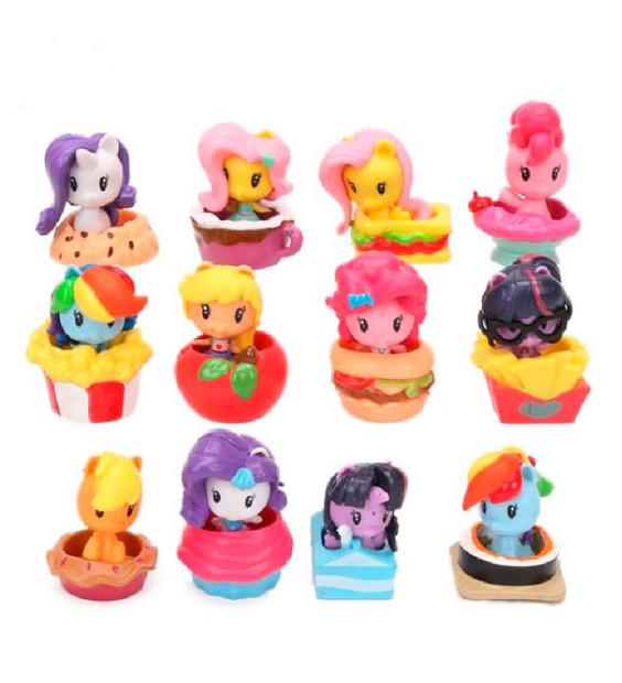 Фигурки My Little Pony 4-5 см 12 шт. Фигурки My Little Pony 4-5 см 12 шт.
