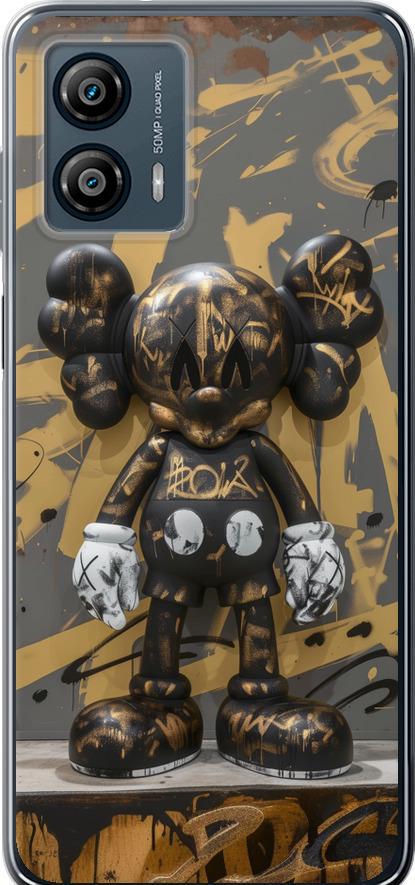 Чехол на Motorola Moto G53 Bronze kaws (6097u-3047-42517) Чехол на Motorola Moto G53 Bronze kaws (6097u-3047-42517)
