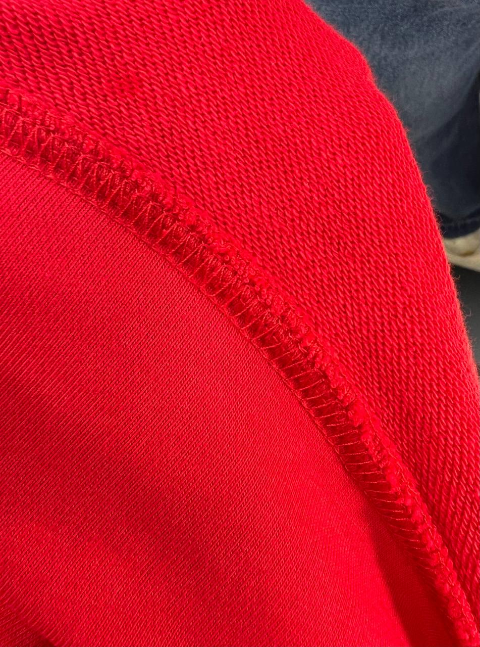 Свитшот женский JOY ONE 6969 удлиненный однотонный порезы OS Красный (2649) - фото 8 Свитшот женский JOY ONE 6969 удлиненный однотонный порезы OS Красный (2649) - фото 8