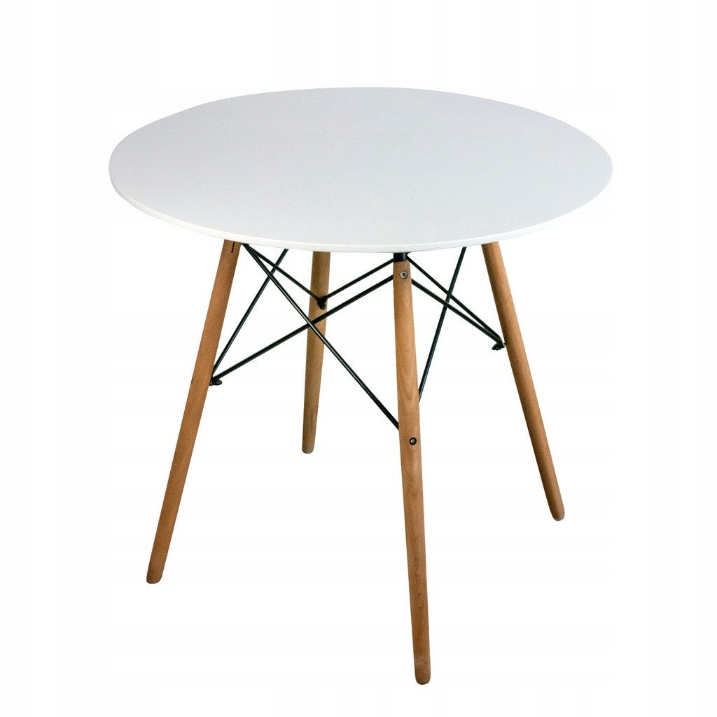 Стіл Jumi Scandinavian Design 80 см White (2101)