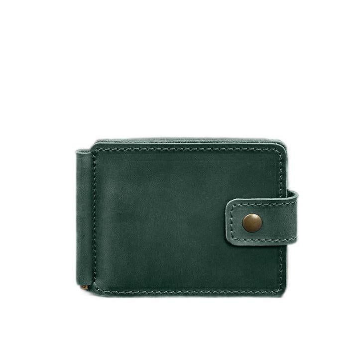 Портмоне шкіряне BlankNote 13.1 затискач з хлястиком Crazy Horse Зелений (A-028264) Портмоне шкіряне BlankNote 13.1 затискач з хлястиком Crazy Horse Зелений (A-028264)