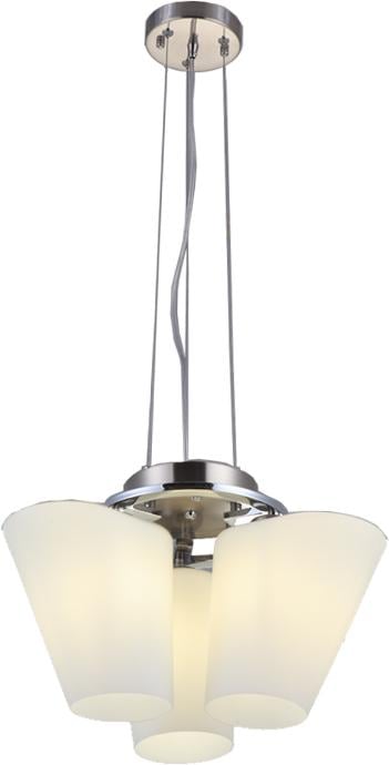 Люстра Altalusse INL-9404P-03 Chrome & Satin nickel Е14 3х40 Вт