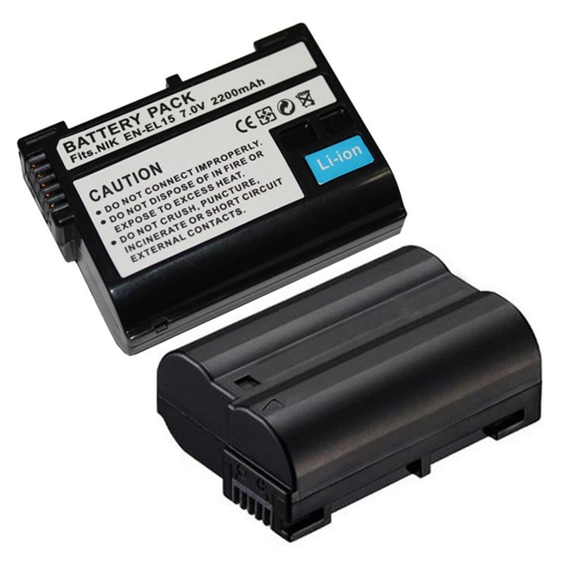 Акумулятор для фотоапаратів Nikon D7000 D7100 D7200 D600 D610 D800 D810 EN-EL15 аналог 2200 ma - фото 2 Акумулятор для фотоапаратів Nikon D7000 D7100 D7200 D600 D610 D800 D810 EN-EL15 аналог 2200 ma - фото 2