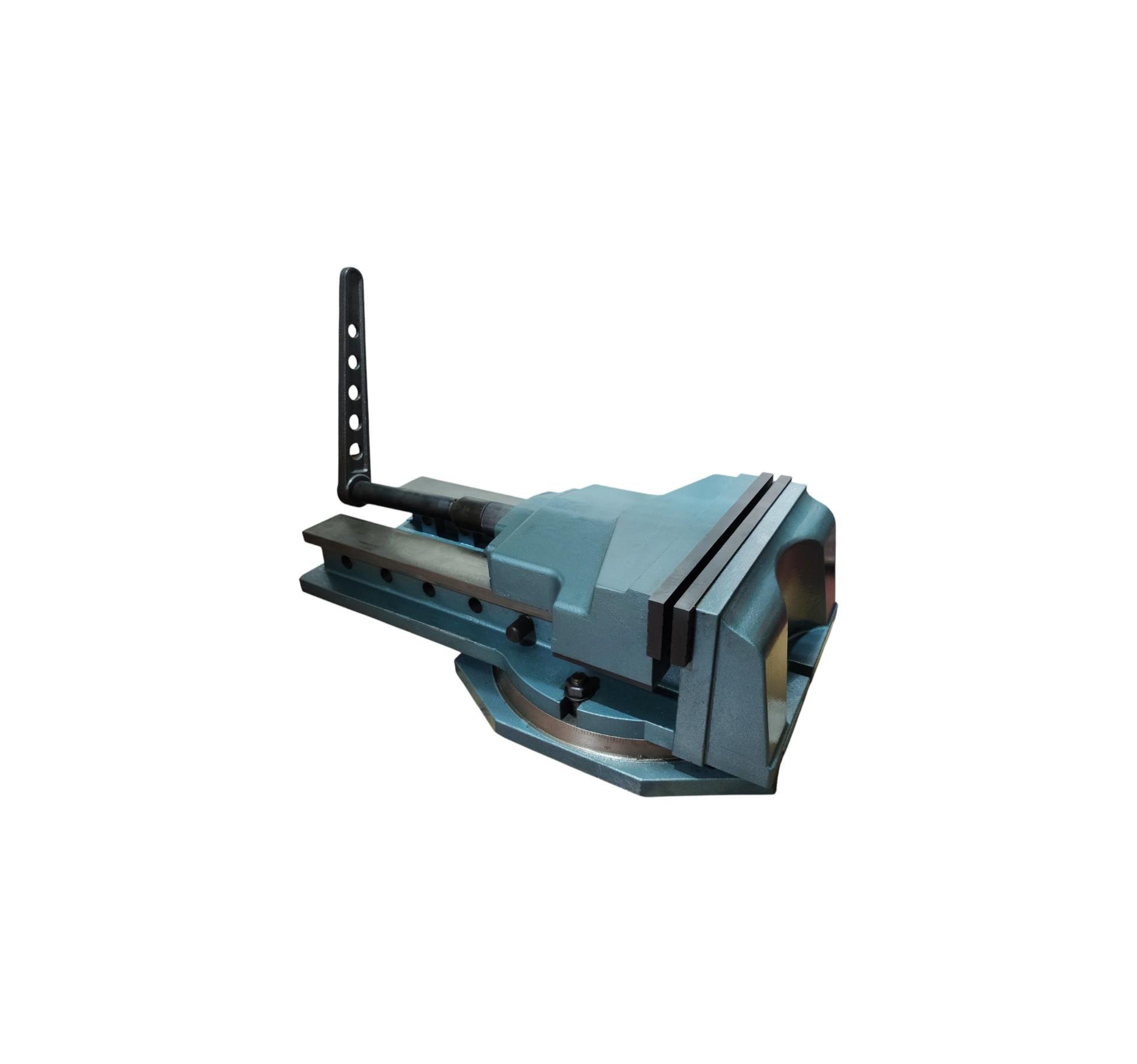 Тиски станочные с закрытым винтом поворотные OTTIMO L губок 320 мм серия QY (049951)