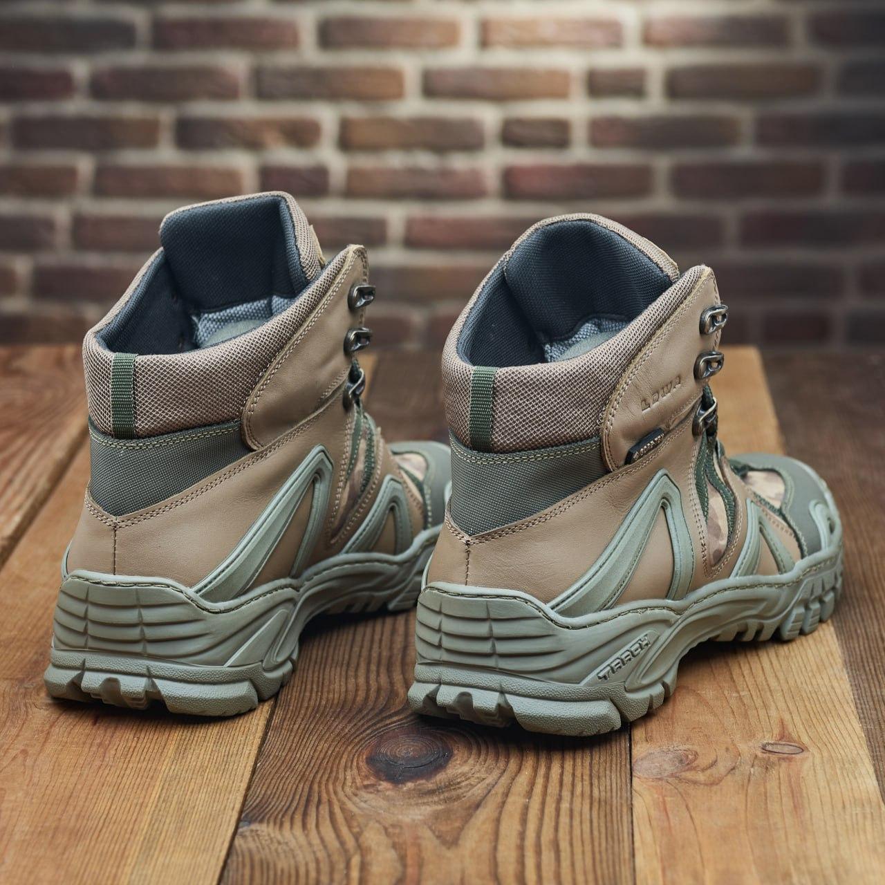 Берці чоловічі демісезонні на гортексі р. 43 Койот/Хакі (Н В-617-43) - фото 6 Берці чоловічі демісезонні на гортексі р. 43 Койот/Хакі (Н В-617-43) - фото 6