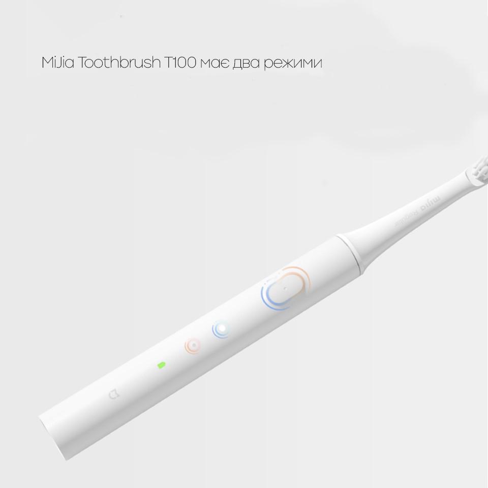 Электрическая зубная щетка Mijia Sonic Electric Toothbrush T100 White (203041) - фото 8