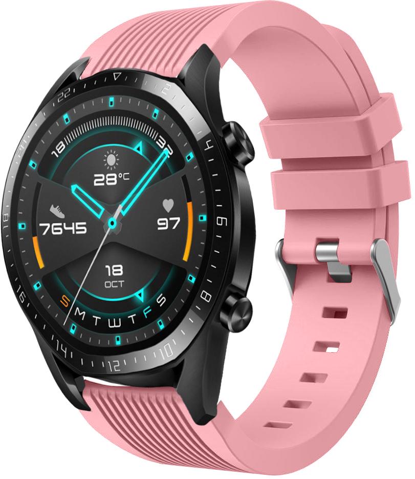 Ремешок Line для Huawei Watch GT/GT2 22 мм Pink (16022) - фото 1 Ремешок Line для Huawei Watch GT/GT2 22 мм Pink (16022) - фото 1