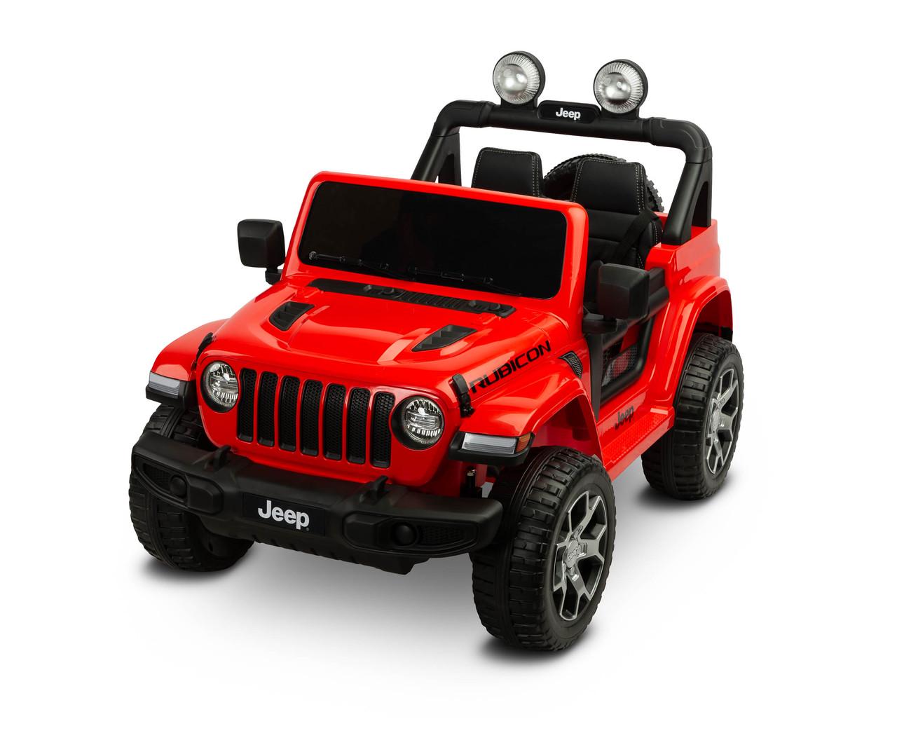 Електромобіль Caretero Jeep Rubicon з пультом ДК 180 Вт Red