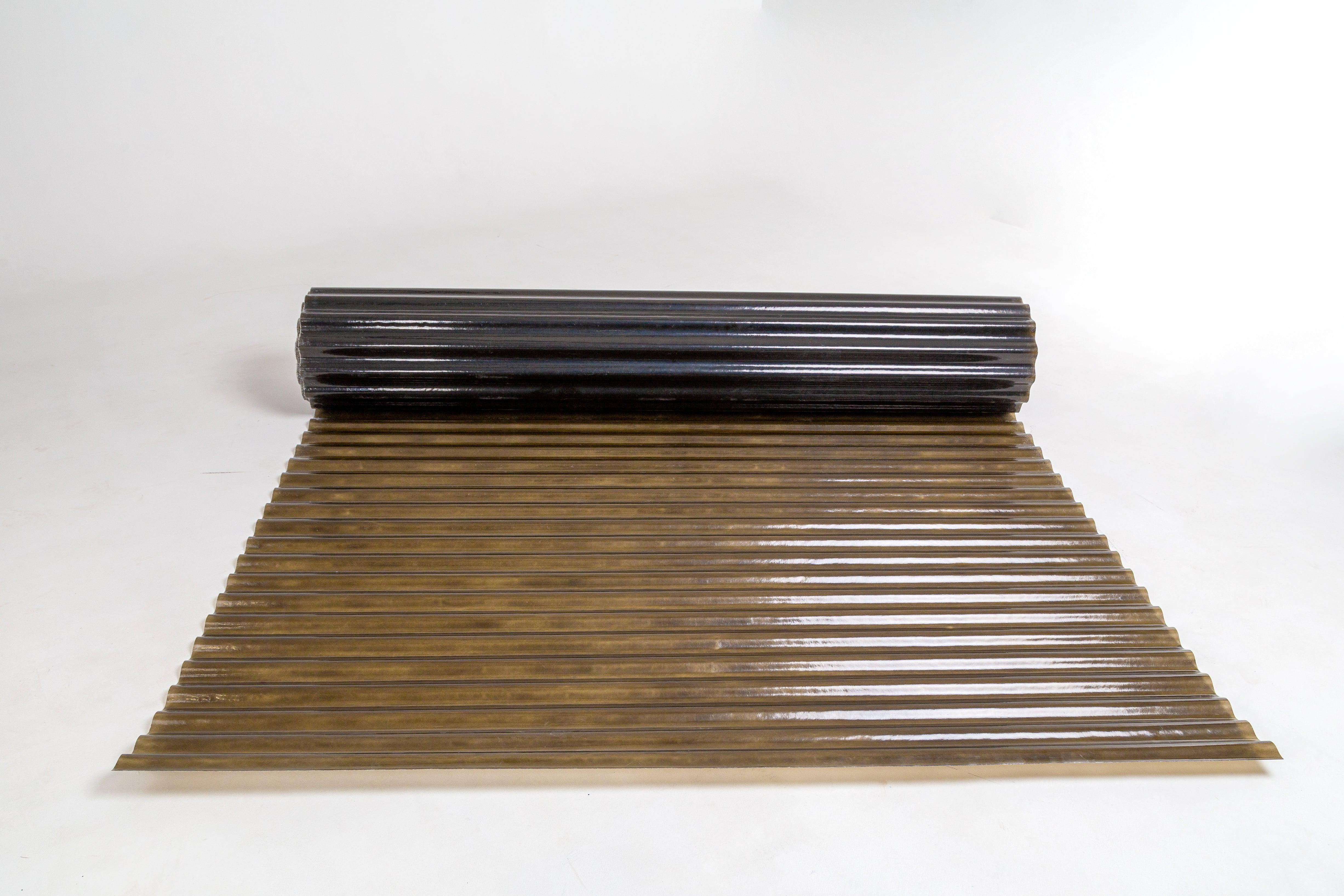 Шифер в рулонах пластиковий гофрований PolyRoll 2 м Коричневий - фото 6 Шифер в рулонах пластиковий гофрований PolyRoll 2 м Коричневий - фото 6