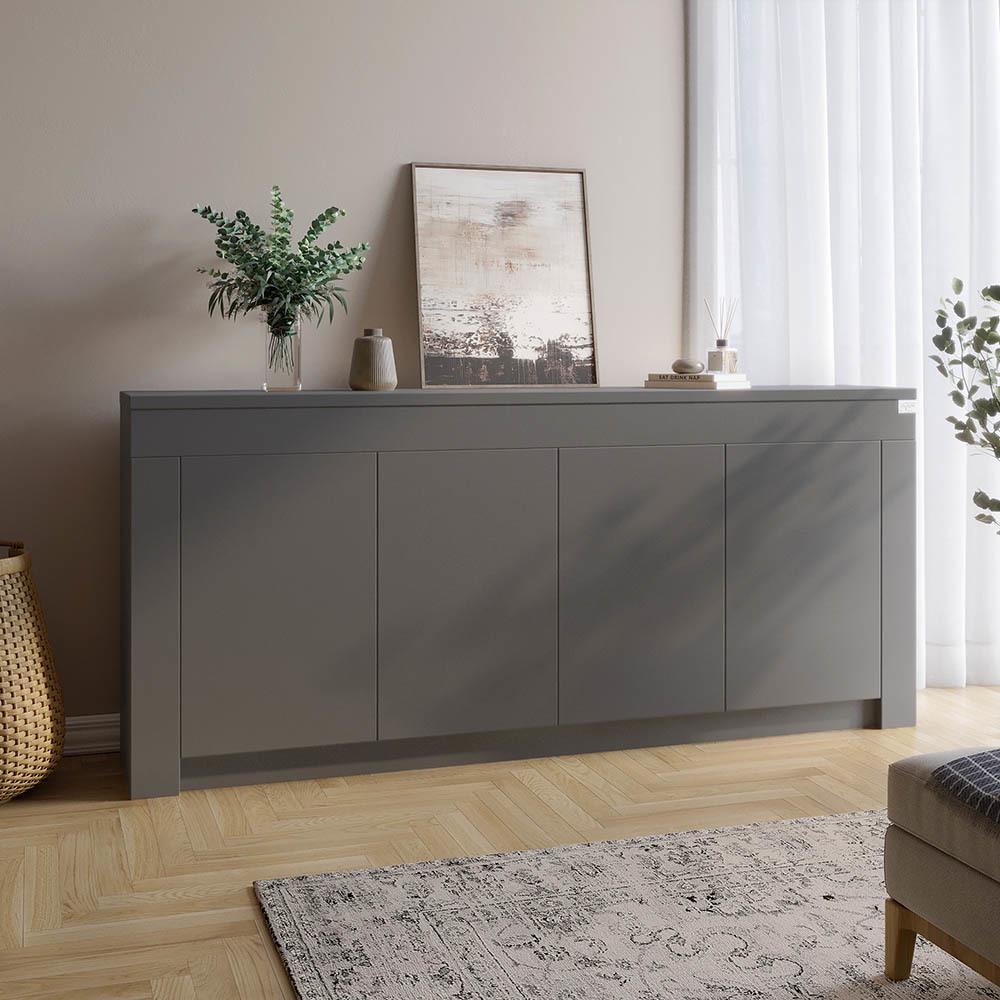 Комод Lion. Ларри-1 190х35х84 см Антрацит Комод Lion. Ларри-1 190х35х84 см Антрацит
