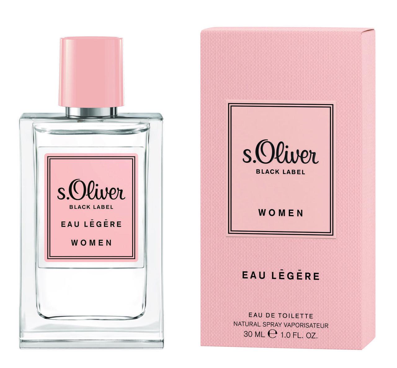Туалетная вода для женщин s.Oliver Black Label Eau Legere в транспортной упаковке 30 мл (4011700889280)