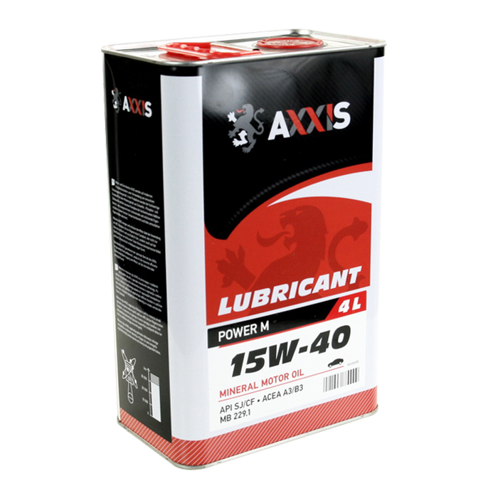 Масло моторное Axxis 15W-40 Power M канистра 4 л (48021043889) Масло моторное Axxis 15W-40 Power M канистра 4 л (48021043889)