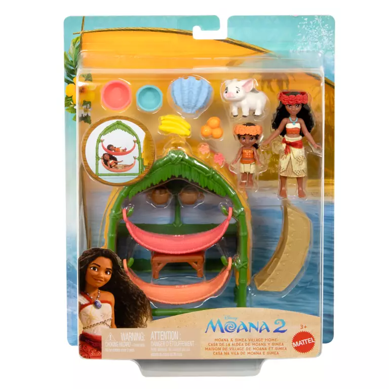 Игровой набор Mattel Village Home Моана 2 Симеа