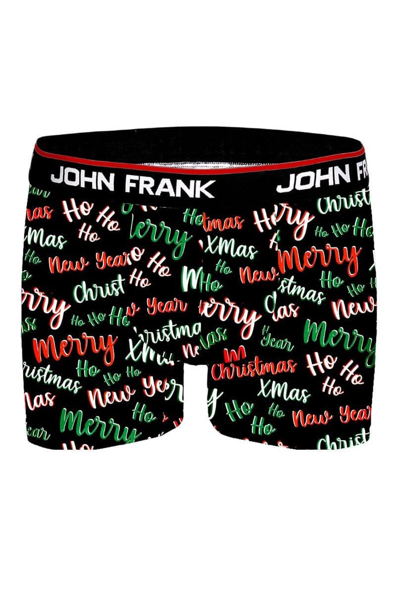 Трусы боксеры John Frank р. 50/L Черный (71843)