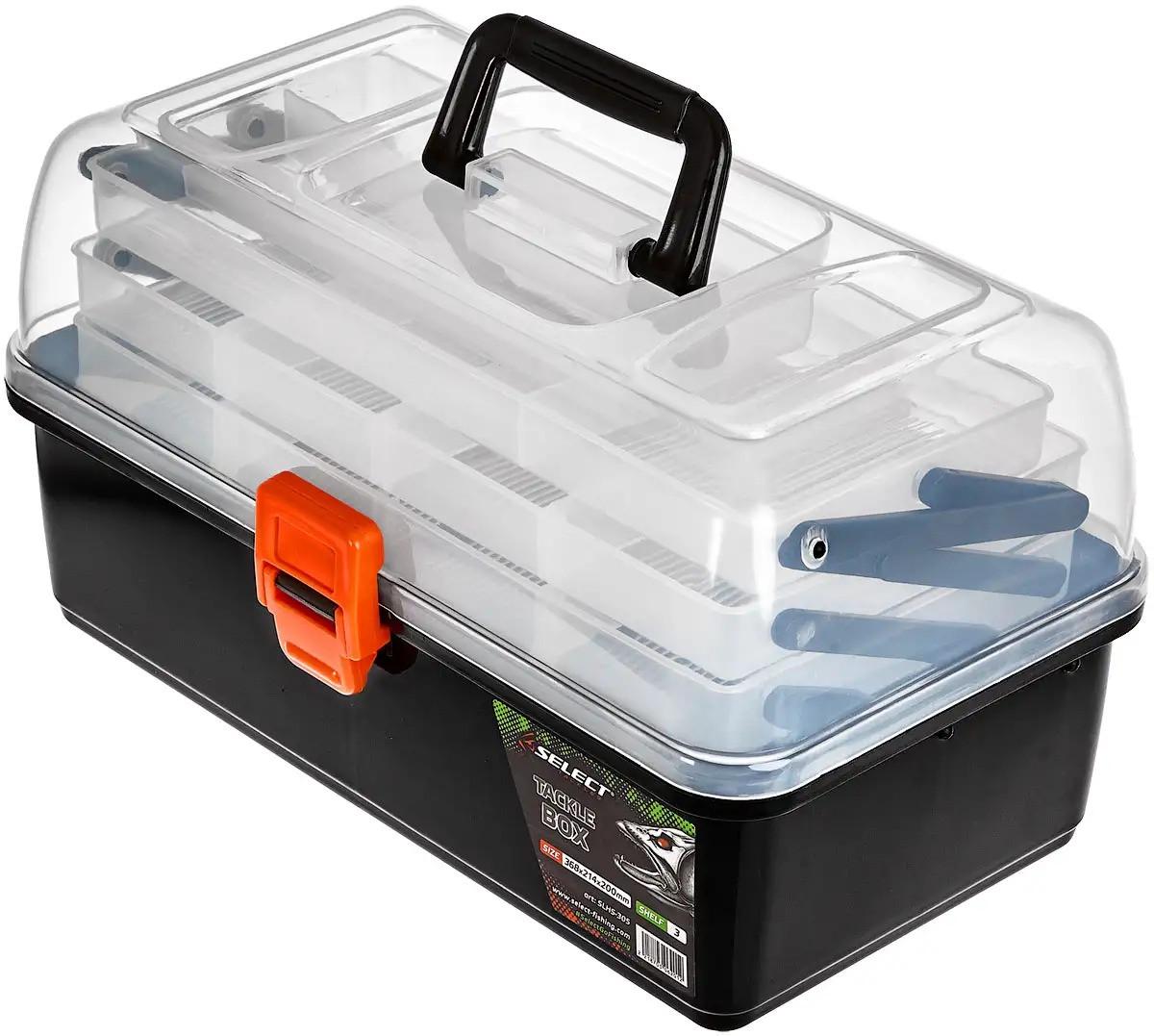 Ящик рыболовный на 3 полки Select Tackle Box SLHS-305 36,8х21,4х20 см (2216012500)