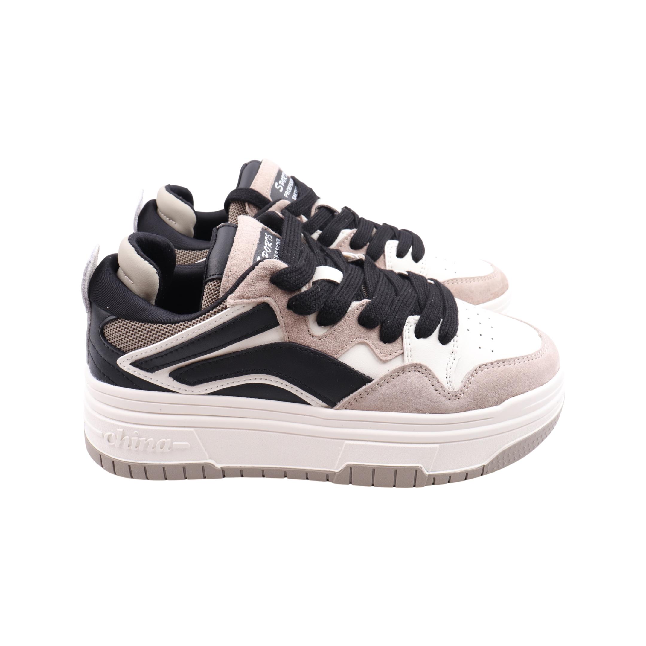 Кроссовки женские Melanda из кожи р. 37 Черный (167-23DTS)