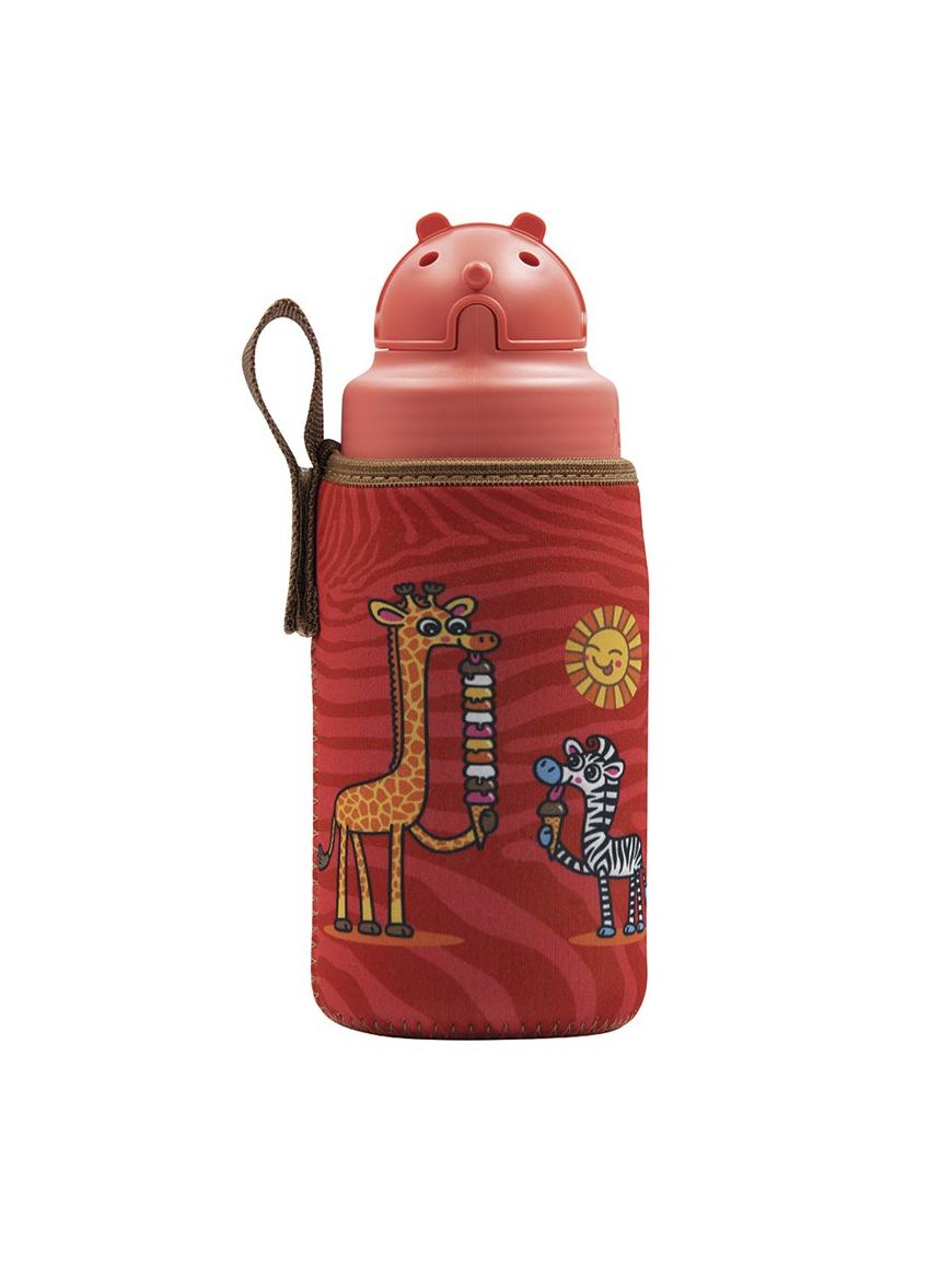 Бутылка Laken Tritan OBY Bottle 0,45 L + NP Cover Chupi (1004-OBYFCH)