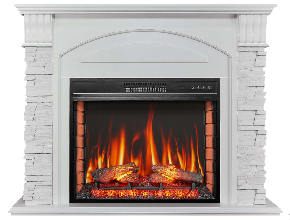 Электрокамин ArtiFlame Alioth AF28S Белый